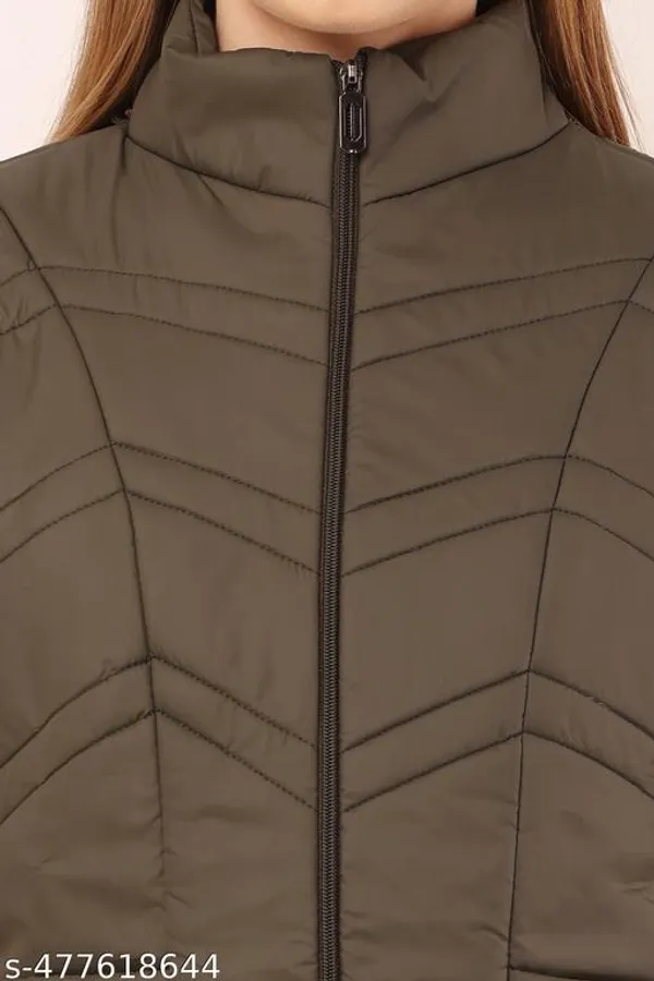 Green_Polyester_Winter_Jacket_For_Women
