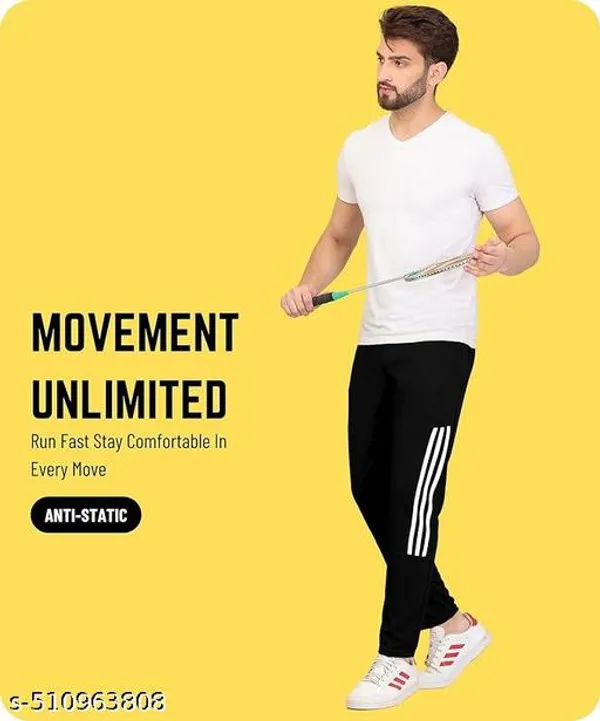 Black_Lycra_Blend_Track_Pants_For_Men