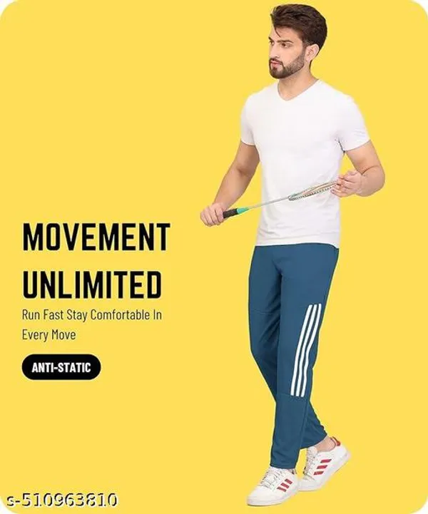 Aqua_Blue_Lycra_Blend_Track_Pants_For_Men