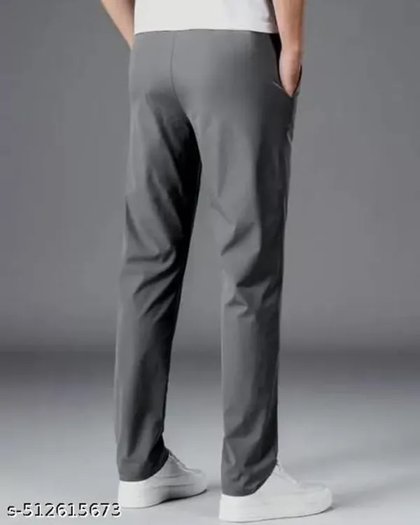 Grey_Lycra_Blend_Track_Pants_For_Men