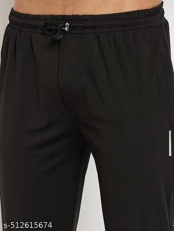 Black_Lycra_Blend_Track_Pants_For_Men