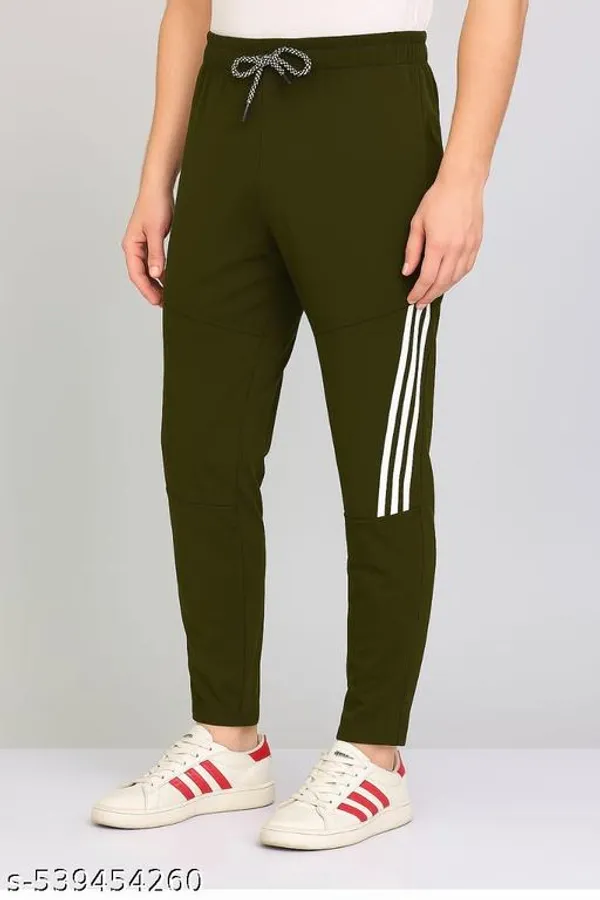 Green_Lycra_Blend_Track_Pants_For_Men