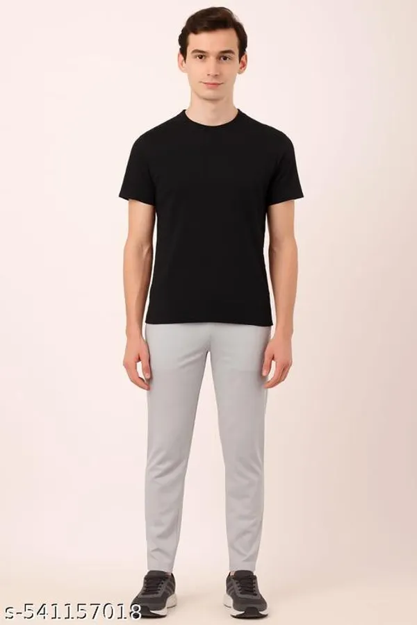 Grey_Melange_Lycra_Blend_Track_Pants_For_Men