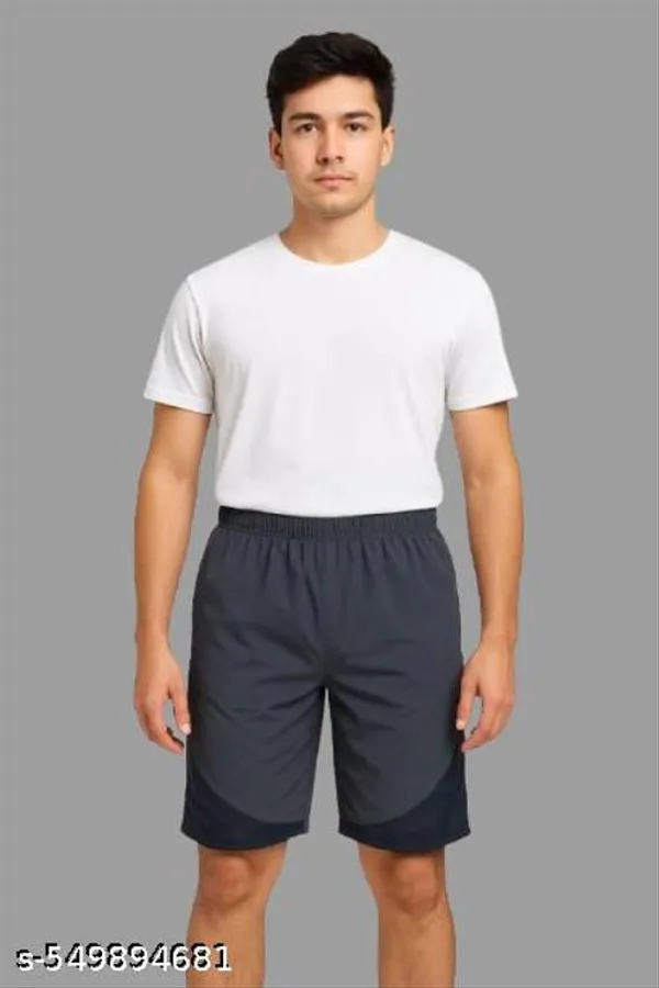 Grey_Melange_Cotton_Blend_Shorts_For_Men