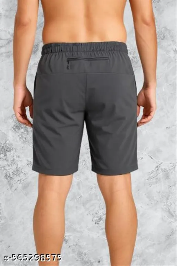 Grey_Melange_Cotton_Blend_Shorts_For_Men