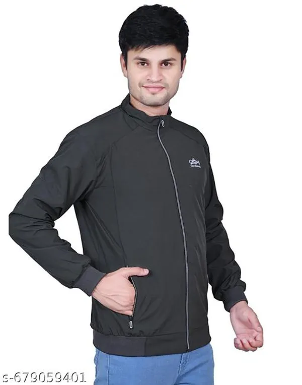 Black_Polyester_Winter_Jacket_For_Men