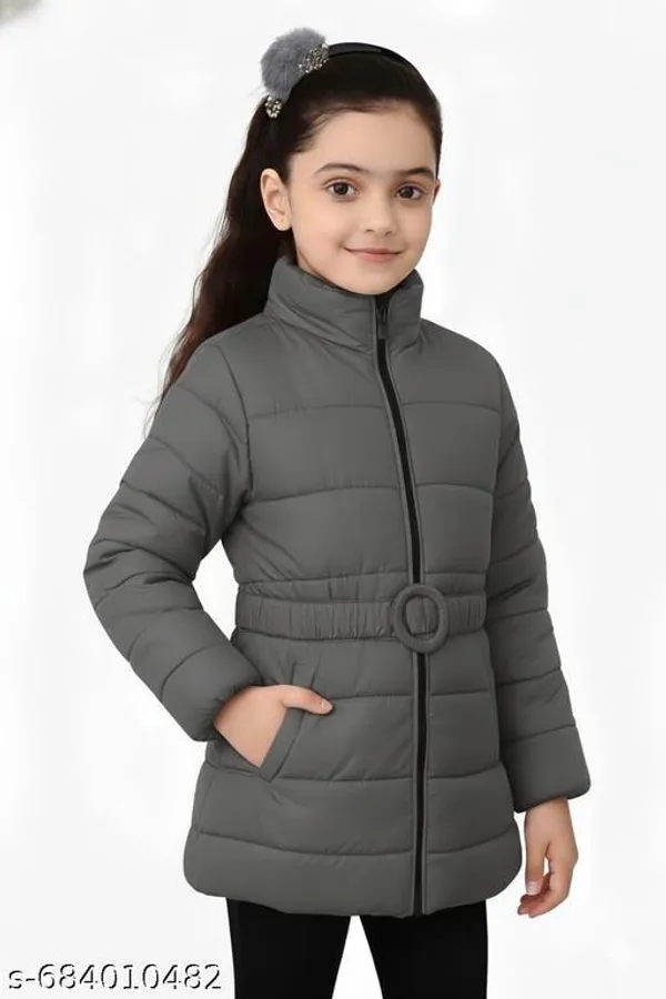 Grey_Polyester_Puffer_Jacket_For_Women