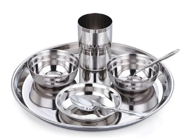 Silver_Stainless_Steel_Dinner_Set_For_Home_Kitchen,_Daily_Use_&_Gifting_(_Set_Of_7_Pcs_)