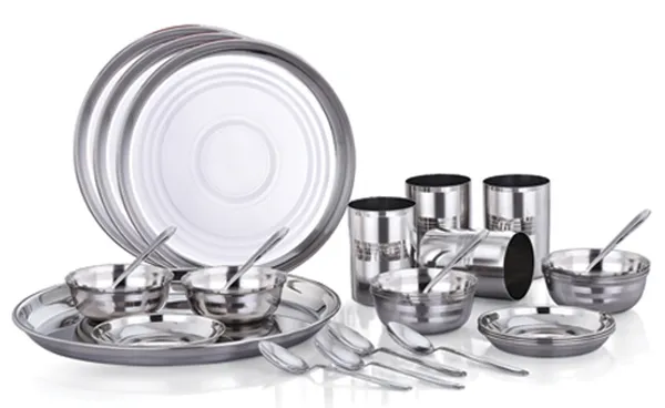 Silver_Stainless_Steel_Dinner_Set_For_Home_Kitchen,_Daily_Use_&_Gifting_(_Set_Of_28_Pcs_)
