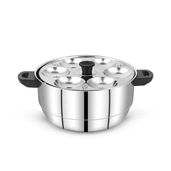 Silver_Stainless_Steel_Idli_Maker_(_4_Plates_With_24_Idlis_Pot_)