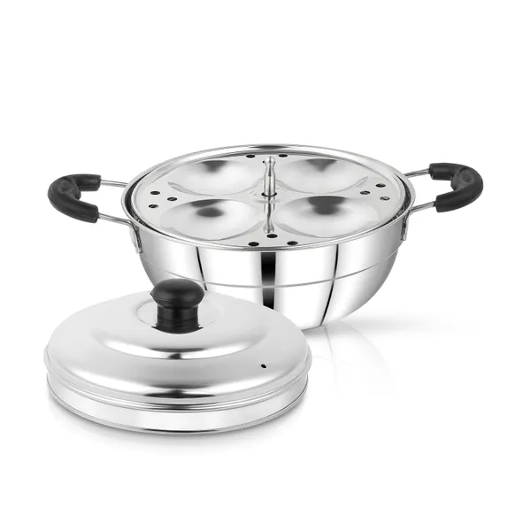 Silver_Stainless_Steel_Idli_Maker_(_2_Plates_With_8_Idlis_Pot_)
