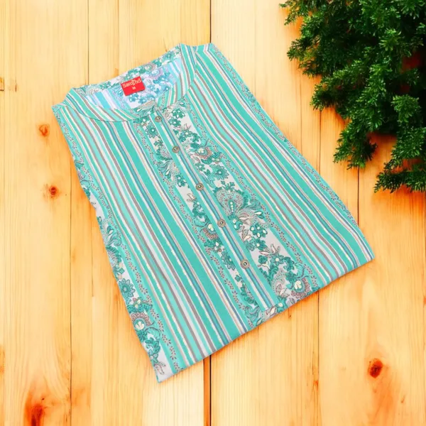 Multicolor_Cotton_Rayon_Printed_Straight_Fit_Kurti_For_Women