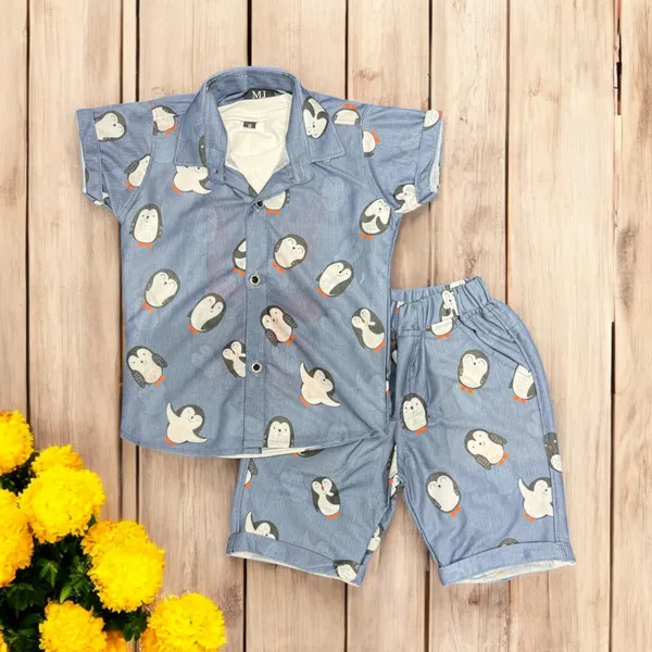 Grey_Cotton_Mix_Printed_Co-Ord_Sets_For_Boys