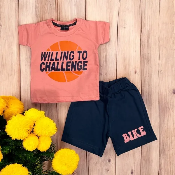 Peach_Cotton_Mix_Printed_Co-Ord_Sets_For_Boys