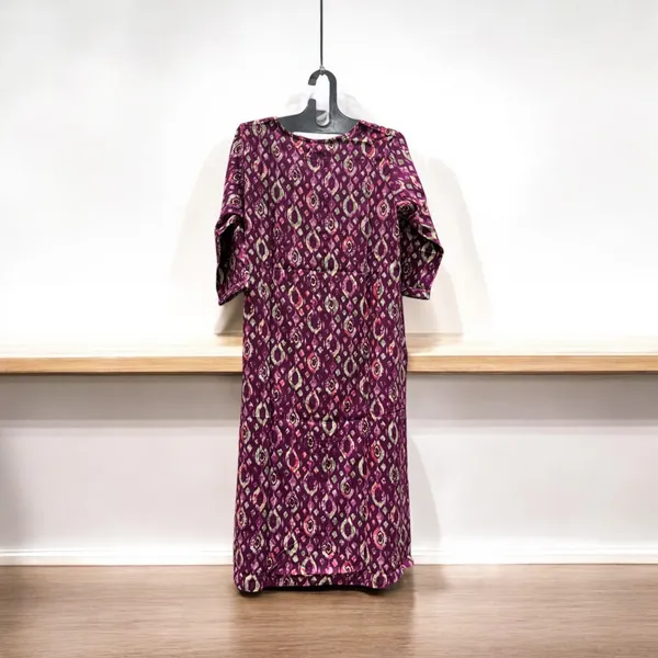 Multicolor_Cotton_Rayon_Printed_Straight_Fit_Kurti_For_Women