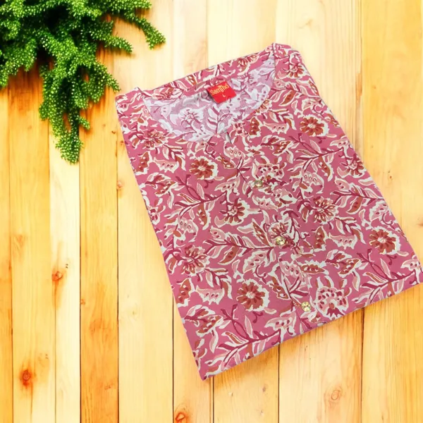 Multicolor_Cotton_Rayon_Printed_Straight_Fit_Kurti_For_Women