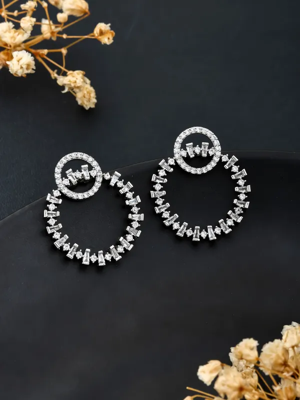 Silver_Plated_Fancy_Diamond_Earings_For_Women