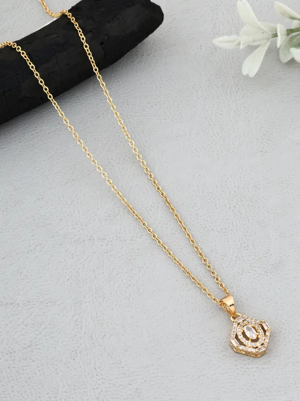 Golden_Plated_Fancy_Necklace_With_Pendant_For_Women