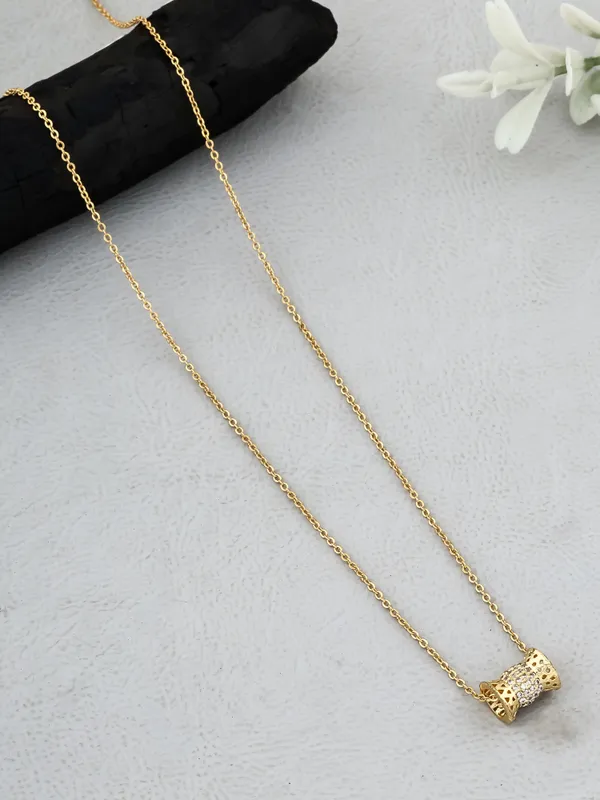 Golden_Plated_Fancy_Necklace_With_Pendant_For_Women