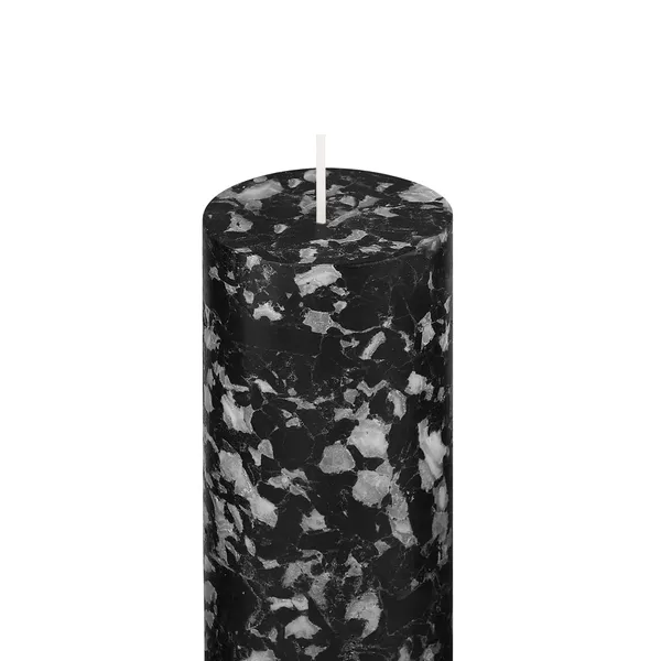 Set_of_3_Black_Candles_Fragrance_Pillar_Candles_Marble_Finish_(Black_-_Flora_By_Gucci),_Paraffin_Wax_Floral