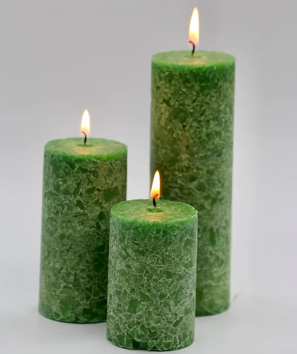 Set_of_3_Multi_Candle_Fragrance_Pillar_Candles_Marble_Finish_(Lemon_Grass_Fragrance)