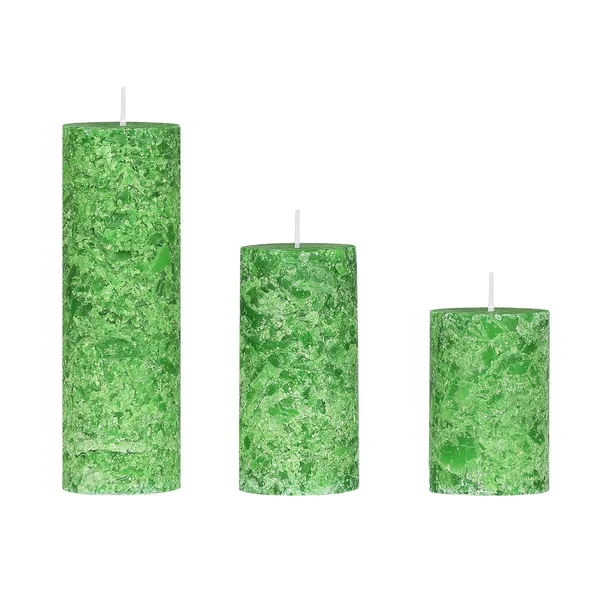 Set_of_3_Multi_Candle_Fragrance_Pillar_Candles_Marble_Finish_(Lemon_Grass_Fragrance)