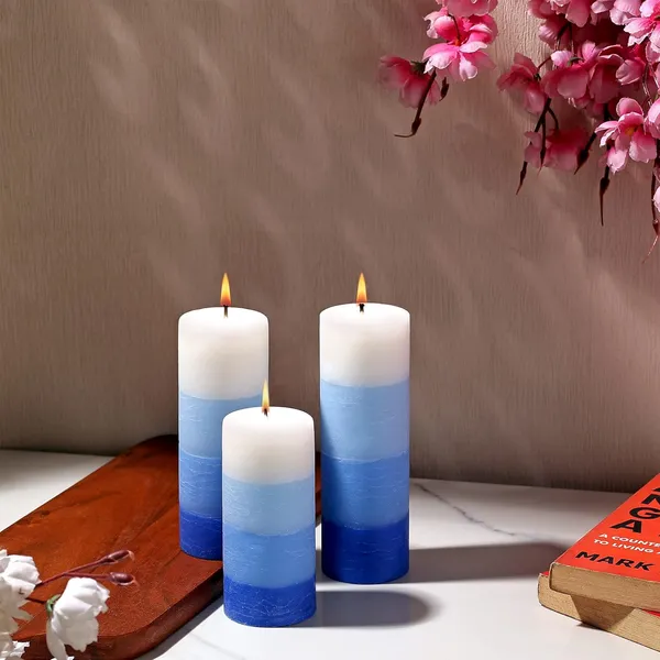 Set_of_3_Blue_Candle_Fragrance_Pillar_Candles_Shade_Finish_5_X_15_Cm