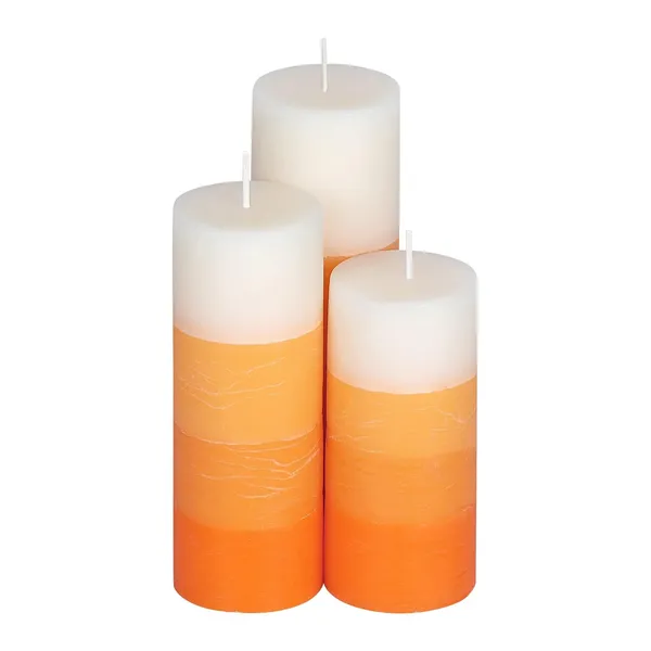 Set_of_3_Orange_Candle_Fragrance_Pillar_Candles_Shade_Finish_(Orange_-_Sandalwood),_5_X_15_Cm