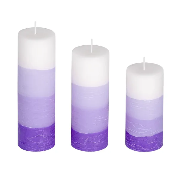 Set_of_3_Purple_Candle_Fragrance_Pillar_Candles_Shade_Finish_(Purple_-_Lavender)_5_X_15_Cm