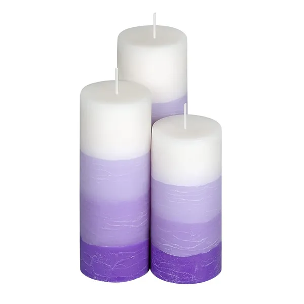 Set_of_3_Purple_Candle_Fragrance_Pillar_Candles_Shade_Finish_(Purple_-_Lavender)_5_X_15_Cm
