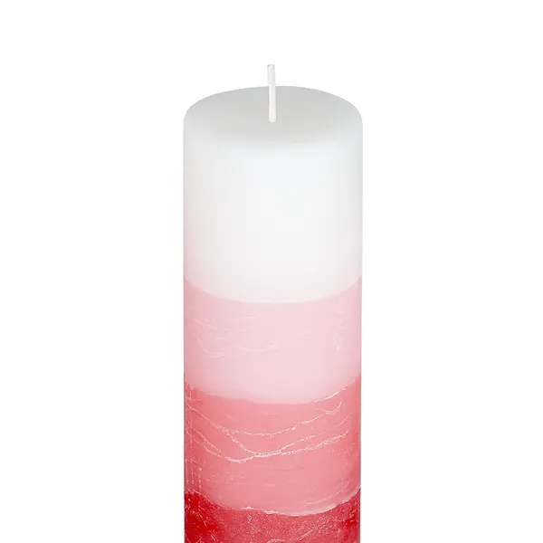 Set_of_3_Red_Wax_By_Parkash_Candle_Fragrance_Pillar_Candles_Shade_Finish_(_Rose)_5_X_15_Cm