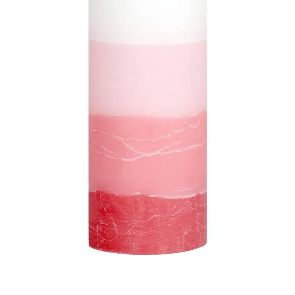 Set_of_3_Red_Wax_By_Parkash_Candle_Fragrance_Pillar_Candles_Shade_Finish_(_Rose)_5_X_15_Cm