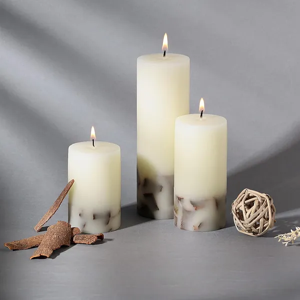 Set_of_3_Multicolor_Candles_Fragrance_Pillar_Candles_Marble_Finish_(White_Cinnamon_Sticks)