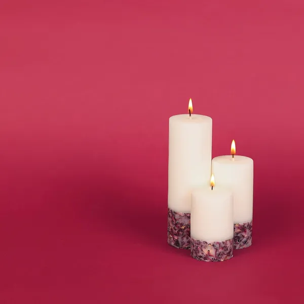 Set_of_3_Multicolor_Candles_Fragrance_Pillar_Candles_Marble_Finish_(Rose_Petals)
