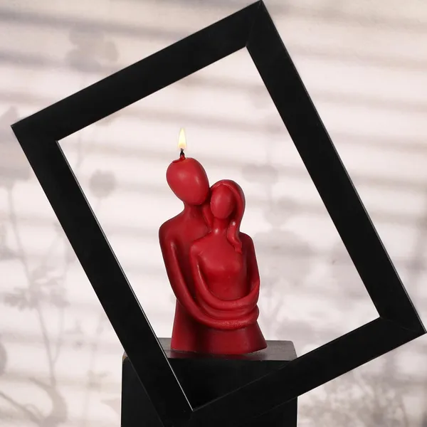 Red_Paraffin_Wax_Scented_Couple_Shaped_Candle_|_For_Home_Decoration_|_Fresh_Water