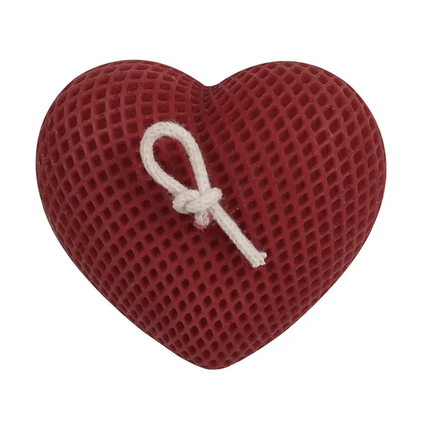 Red_Paraffin_Wax_Braided_Heart_Shaped_Candle_|_Rose