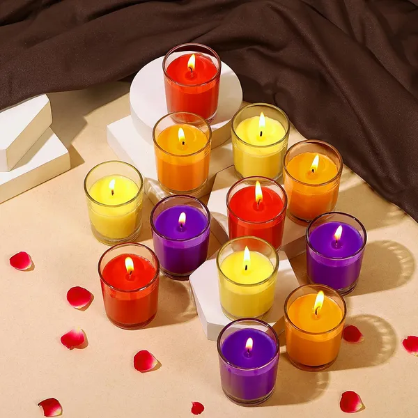 Set_Of_12_Multicolor_Votive_Glass_Candles_(Scented)_Rose,_Jasmine,_Lavender,_Sandalwood