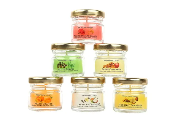 Set_of_6_Orange_Scented_Wax_Mini_Jar_Candles