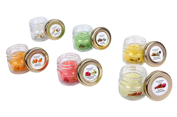 Set_of_6_Orange_Scented_Wax_Mini_Jar_Candles