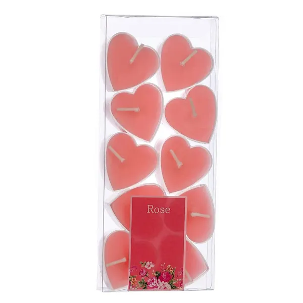 Pack_of_10_Pink_Candles_Scented_Heart_Shaped_Tealights_For_Home_Decor_Scented_Wax_Tealight