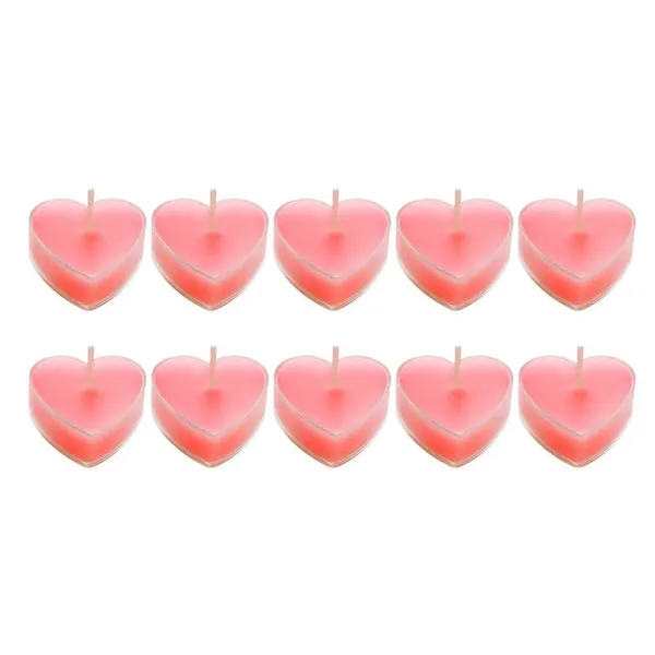 Pack_of_10_Pink_Candles_Scented_Heart_Shaped_Tealights_For_Home_Decor_Scented_Wax_Tealight