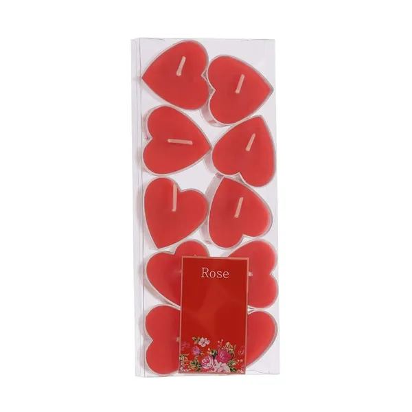 Pack_of_10_Red_Candles_Scented_Heart_Shaped_Tealights_For_Home_Decor(_Rose),_Scented_Wax_Tealight