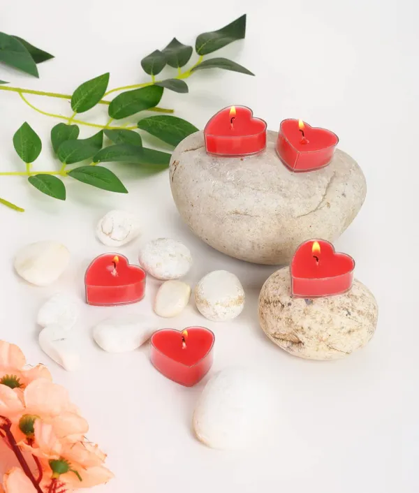 Pack_of_10_Red_Candles_Scented_Heart_Shaped_Tealights_For_Home_Decor(_Rose),_Scented_Wax_Tealight