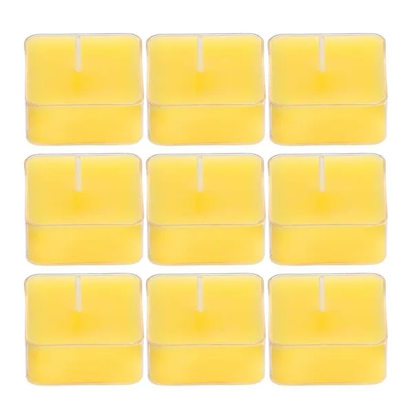 Pack_of_9_Yellow_Candles_Scented_Square_Shaped_Tealights_(Lemon_Grass)