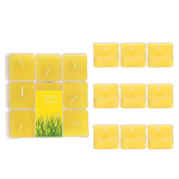 Pack_of_9_Yellow_Candles_Scented_Square_Shaped_Tealights_(Lemon_Grass)