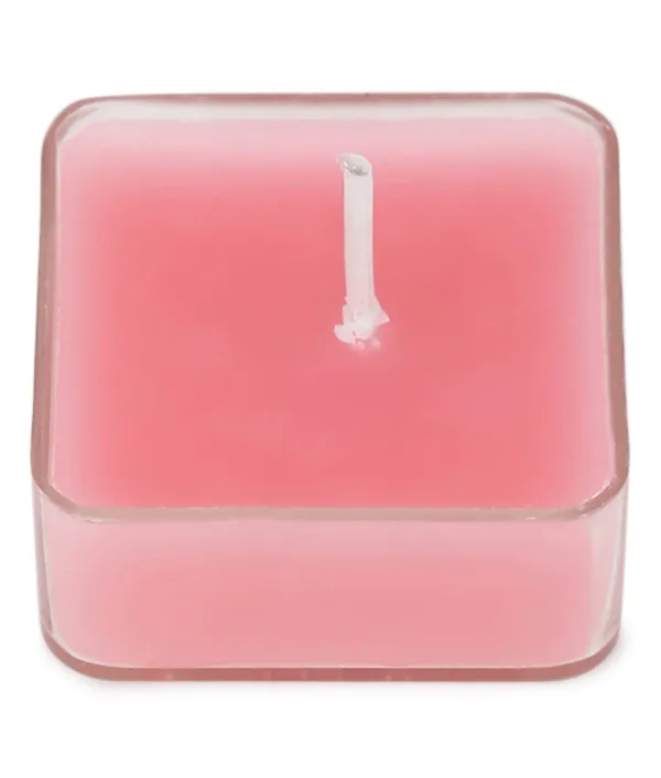 Pack_of_9_Pink_Candles_Scented_Square_Shaped_Tealights_(Rose)