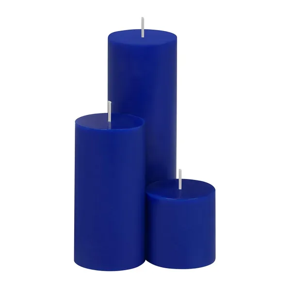 Set_of_3_Dark_Blue_Candles_Unscented_Pillar_Candles_2X2,_2X4,_2X6_Inches_Paraffin_Wax_Candles_Home_Decor