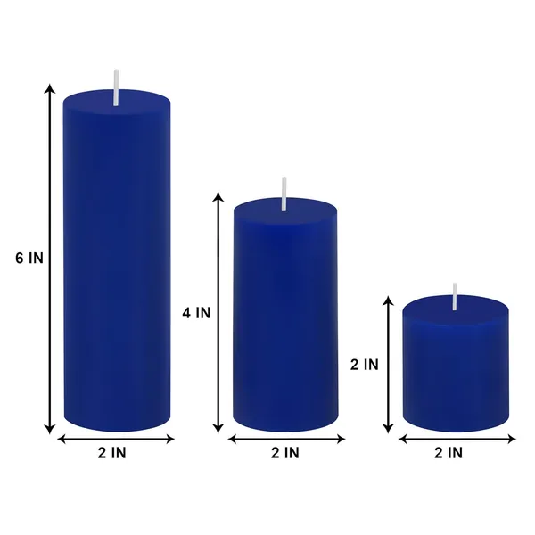 Set_of_3_Dark_Blue_Candles_Unscented_Pillar_Candles_2X2,_2X4,_2X6_Inches_Paraffin_Wax_Candles_Home_Decor