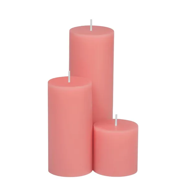 Set_of_3_Pink_Candles_Unscented_Pillar_Candles_2X2,_2X4,_2X6_Inches_Paraffin_Wax_Candles_Home_Decor