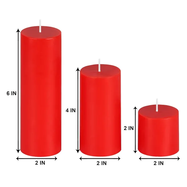 Set_of_3_Red_Candles_Unscented_Pillar_Candles_2X2,_2X4,_2X6_Inches_Paraffin_Wax_Candles_Home_Decor